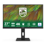 Philips 27B1U3900 27" 4K Ultra HD monitor Zwart, 1x DisplayPort, 2x HDMI, 1x USB-C, 3x USB-A, 1x RJ-45