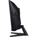 Samsung Odyssey G5 34" Curved UltraWide gaming monitor Zwart, HDMI, DisplayPort, 165 Hz