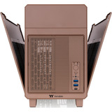 Thermaltake TR100 Gravel Sand mini tower behuizing Lichtbruin | 2x USB-A | 1x USB-C