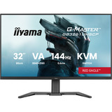iiyama G-Master Red Eagle GB3261UHSCP-B1 31.5" 4K Ultra HD gaming monitor Zwart (mat), 1x DisplayPort, 2x HDMI, 3x USB-C, 2x USB-A, 144 Hz