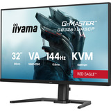 iiyama G-Master Red Eagle GB3261UHSCP-B1 31.5" 4K Ultra HD gaming monitor Zwart (mat), 1x DisplayPort, 2x HDMI, 3x USB-C, 2x USB-A, 144 Hz