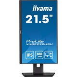 iiyama ProLite XUB2292HSU-B6 21.5" monitor Zwart, 100Hz, HDMI, DisplayPort, USB, Audio, AMD FreeSync