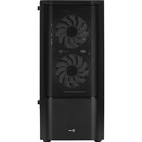 Aerocool Quantum Mesh v3 midi tower behuizing Zwart/grijs | 3x USB-A | RGB | Window