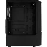 Aerocool Quantum Mesh v3 midi tower behuizing Zwart/grijs | 3x USB-A | RGB | Window