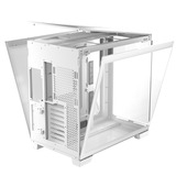Antec C8 Aluminum midi tower behuizing Wit/zilver | 2x USB-A | 1x USB-C | Tempered Glass