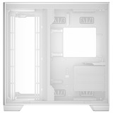Antec C8 midi tower behuizing Wit/zilver | 2x USB-A | 1x USB-C | Tempered Glass