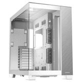 Antec C8 midi tower behuizing Wit/zilver | 2x USB-A | 1x USB-C | Tempered Glass