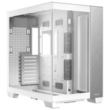 Antec C8 midi tower behuizing Wit/zilver | 2x USB-A | 1x USB-C | Tempered Glass