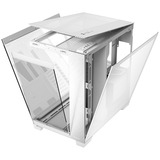 Antec C8 midi tower behuizing Wit/zilver | 2x USB-A | 1x USB-C | Tempered Glass