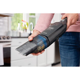 BLACK+DECKER HLVC320J11-QW 12V 2.0Ah Slim Handvac Kruimeldief handstofzuiger Zwart, Incl. Jack-Plug lader