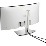 Dell U3423WE 34" Curved UltraWide monitor Zilver/zwart, 2x HDMI, Displayport, USB-A 3.2, USB-C 3.2