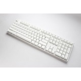 Ducky One 3 Classic Pure White, toetsenbord Wit, US lay-out, Cherry MX Speed Silver, RGB led, Double-shot PBT, Hot-swappable, QUACK Mechanics