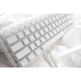 Ducky One 3 SF Aura White, toetsenbord Wit, US lay-out, Cherry MX Blue, 65%, ABS Double Shot, hot swap