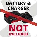 EINHELL Accu Decoupeerzaag TE-JS 18 Li Solo Rood, Accu en oplader niet inbegrepen