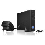 ICY BOX IB-377U3 externe behuizing Zwart, USB 3.0 