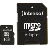 Intenso microSDHC 8GB Class 4 geheugenkaart incl. SD adapter