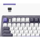 Iqunix OG80 Lavandin Wireless Mechanical Keyboard Lavendel, US lay-out (QWERTY), Cherry MX Brown, 80% (TKL)	, Hot-swappable, PBT, 2.4GHz | Bluetooth 5.1 | USB-C