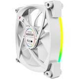 Montech RX120 PWM RGB case fan Wit, 120 x 25 x 120 mm, 3-pin ARGB
