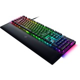 Razer BlackWidow V4, gaming toetsenbord Zwart, US lay-out, Razer Yellow, RGB leds, Doubleshot ABS