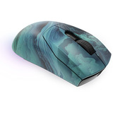 Sharkoon SGM25W gaming muis Turquoise/blauw, 12.000 dpi, RGB leds