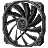 SilverStone Shark Force 160 case fan Zwart