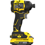 Stanley FatMax V20 18V Slagschroevendraaier slagmoersleutel Zwart/geel, Accu en oplader inbegrepen, met koffer
