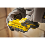 Stanley FatMax V20 18V Slagschroevendraaier slagmoersleutel Zwart/geel, Accu en oplader inbegrepen, met koffer