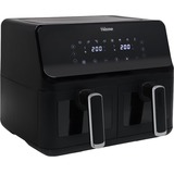 Tristar FR-9040 Airfryer met dubbele mand heteluchtfriteuse Zwart, 8 liter