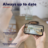 Trust IPCAM-2900 Beveiligingscamera Wit, 2.4 of 5GHz wifi