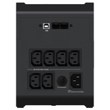 Vertiv PowerUPS 200 Essential 1600IT-IEC Tower ups Zwart, 1600 VA, 925 W, 6x C13, USB