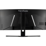 ViewSonic VX3418-2KPC UWQHD gaming monitor 34" Curved UltraWide Zwart, 2x DisplayPort, 2x HDMI, 180 Hz