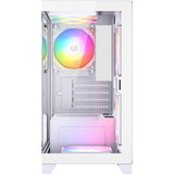 XYZ PC Gear Titanium View Lite midi tower behuizing Wit | 2x USB-A | Tempered Glass