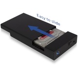 ACT Connectivity 3,5" SATA harde schijf behuizing externe behuizing Zwart, USB-A 3.2 (5 Gbit/s)