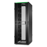 APC NetShelter SX Gen 2 AR3187B2, 48U server rack Zwart/groen, 80(b) x 225,8(h) x 107(d) cm, met zijkanten