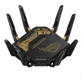 ASUS ROG Rapture GT-BE98 20th Anniversary Edition router Zwart