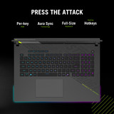 ASUS ROG Strix G18 G814PP-S8075W 18"  gaming laptop Grijs | R9 8940HX | RTX 5070 | 32 GB | 1 TB SSD