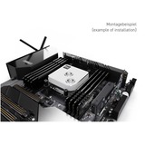 Alphacool Core 1 White cpu-koeler Wit