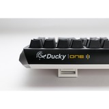 Ducky One 3 Classic RGB mechanisch toetsenbord Zwart, US lay-out (QWERTY), Cherry MX Red, 100%, RGB led, Double-shot PBT, Hot-swappable, QUACK Mechanics