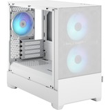 Fractal Design Pop Mini Air RGB White TG Clear Tint midi tower behuizing Wit | 2x USB-A | RGB | Window