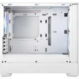 Fractal Design Pop Mini Air RGB White TG Clear Tint midi tower behuizing Wit | 2x USB-A | RGB | Window