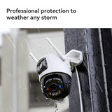 Imou Cruiser Dual 2 Pro beveiligingscamera Wit, 4MP, WiFi 6, LAN