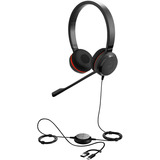 Jabra EVOLVE 30 II UC Stereo on-ear headset Zwart, USB C
