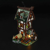 Lumibricks Middle Ages - Medieval Apothecary Shop Constructiespeelgoed F9024