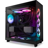 NZXT F240 RGB CORE case fans Zwart, 2 stuks, 240 x 120 x 26 mm