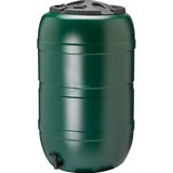 Nature Kunststof regenton zwart Zwart, 210 liter