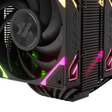 XYZ PC Gear Thermax 6 Duo RGB CPU-koeler Zwart, ARGB, PWM