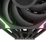 XYZ PC Gear Thermax 6 Duo cpu-koeler Zwart, ARGB, PWM