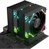 XYZ PC Gear Thermax 6 Duo cpu-koeler Zwart, ARGB, PWM
