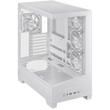 ASUS A31 PLUS midi tower behuizing Wit | 2x USB-A | 2x USB-C | Window