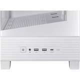 ASUS A31 PLUS midi tower behuizing Wit | 2x USB-A | 2x USB-C | Window